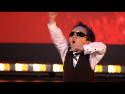 Vierjarige Tristan danst Gangnam style in Belgium's Got Talent
