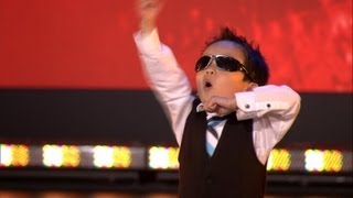 Vierjarige Tristan danst Gangnam style in Belgium&#39;s Got Talent