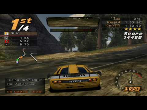 Need for Speed: Hot Pursuit 2, 8 Laps National Forest II - NFS McLaren F1 LM