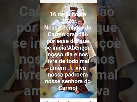 #viva nossa padroeira de carmo da mata Minas Gerais!!!