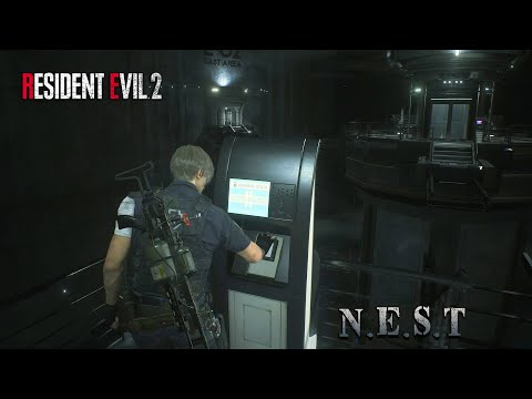 Resident Evil 2 (2019): Leon's Story - Chapter 4 - N.E.S.T. Umbrella Laboratory  (NO COMMENTARY)