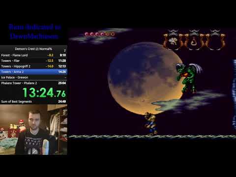 Demon's Crest Normal Ending Speedrun - 22:08 [WR]