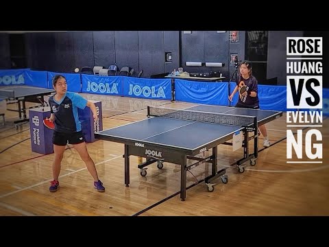 Rose Huang (UBC) VS Evelyn Ng // NCTTA West Regional Championships March 2023