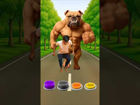 I Jump button to Elephant, Cat, Dog & Alien