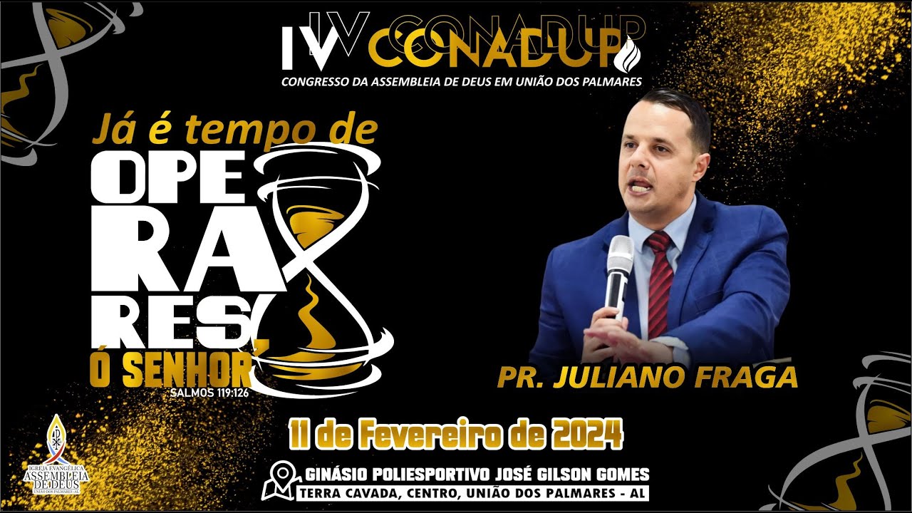 PR. JULIANO FRAGA - IV CONADUP 2024
