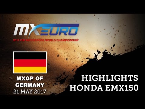 Honda EMX150 Race2_News Highlights_MXGP of GERMANY 2017