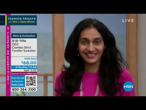 HSN | Fashion Fridays with DG2 by Diane Gilman 01.20.2023 - 09 PM