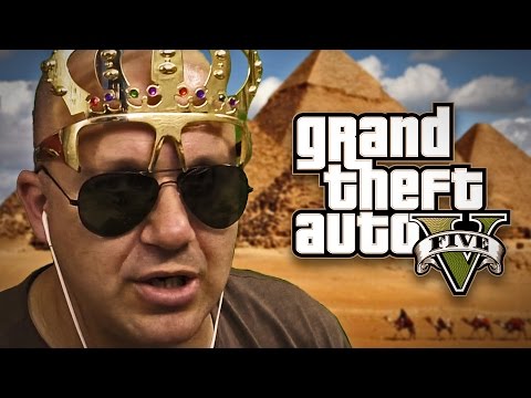 SAD IZGLEDA KAO FARAON ! Grand Theft Auto V - Lude Trke w/Cale