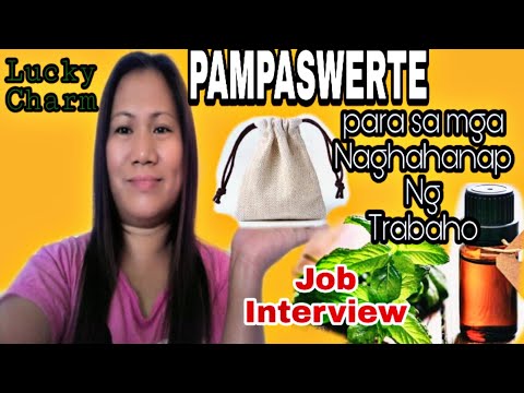 PAMPASWERTE para Makahanap Ng Trabaho at makapasa SA Interview...
