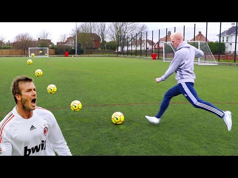 , title : 'DAVID BECKHAM PASSING CHALLENGE | FOOTBALL IN THE BANK #3'