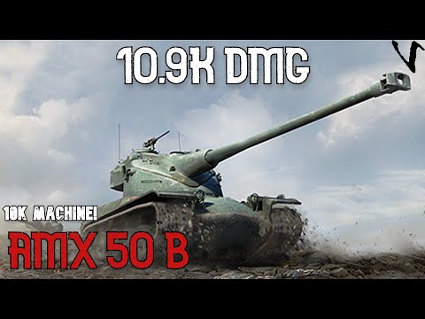AMX 50 B In Himmelsdorf: 10.9K Damage: WoT Console - World of Tanks Console