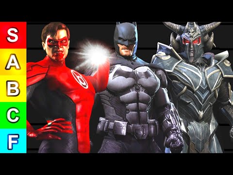 Ranking Every GOLD Character in INJUSTICE MOBILE!