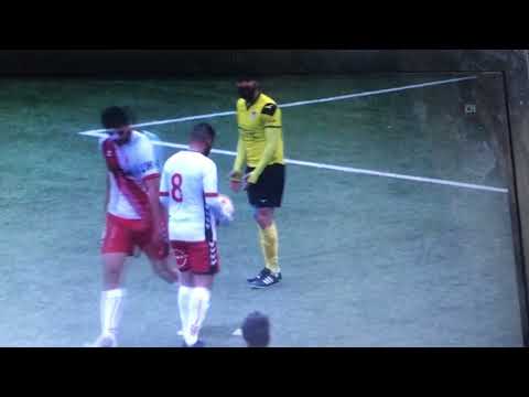 Tercera Divisió 21-22. CE L'HOSPITALET - UE CASTELLDEFELS (0-1)