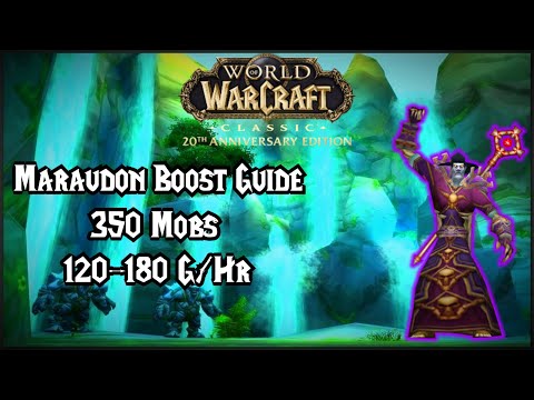 350+ Mob Maraudon Boost - Route Guide - 180G/HR