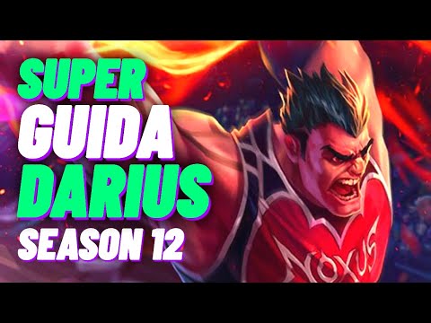 [ITA] SUPER GUIDA DARIUS TOP IN SEASON 12 😱🔥Tra i migliori toplaner per la season 12