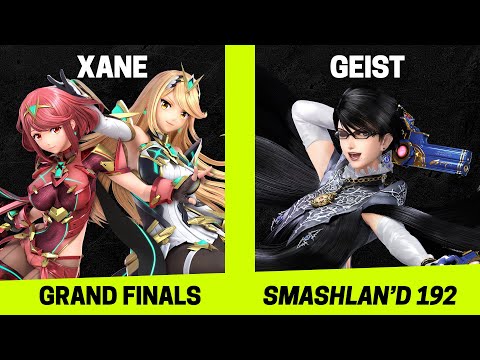 SmashLAN'd 192 Grand Finals - xane (Pyra/Mythra) vs Geist (Palutena, Wario, Peach, Bayonetta) - SSBU