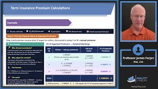 Term Insurance Premiums | Five Minutes with Jim | FRM Part 1 2026 Bk 3 Ch 2