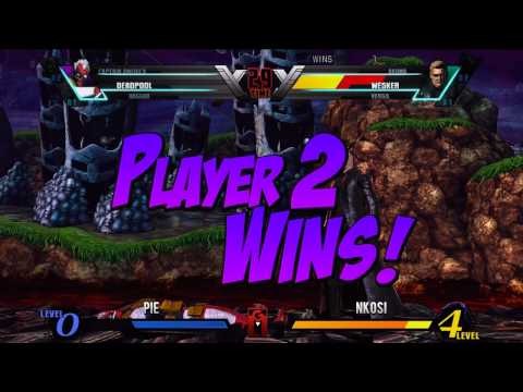 Trinigamers Fight Club 3 - Ultimate Marvel vs Capcom 3 - Loser's Semifinals - Pie vs Nkosi