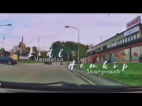 STOCKHOLM | CARRIDE - Lidl, Vendelsö to hemköp, Skarpnäck