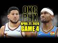 Oklahoma City Thunder Vs Phoenix Suns Full Game 4 Highlights April 27 2026 NBA Playoffs