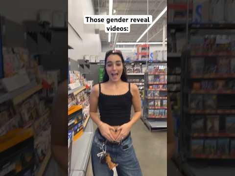 Those gender reveal videos 😭🤰🏻 #Shorts