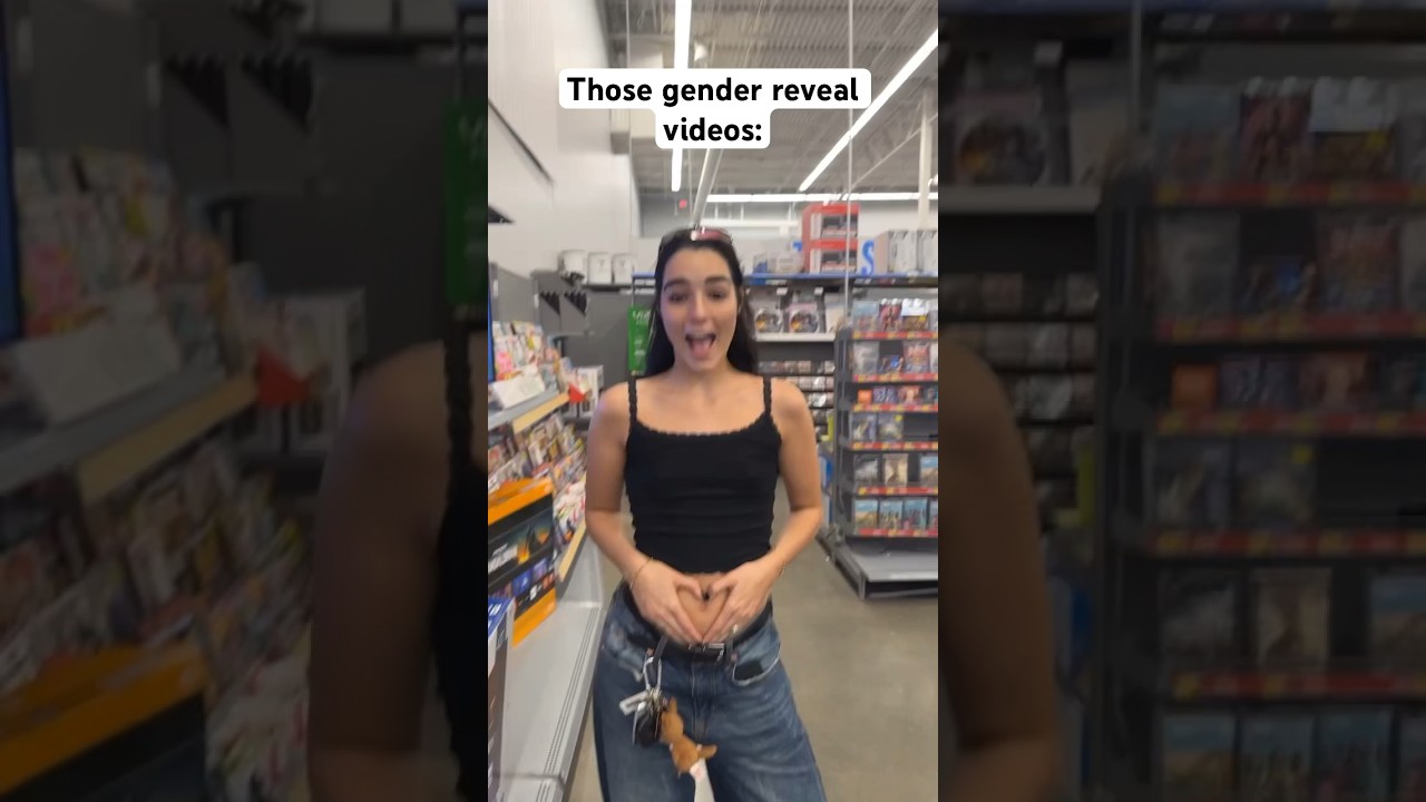 Those gender reveal videos 😭🤰🏻 #Shorts