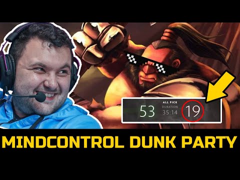MIND_CONTROL AXE DUNK PARTY IN RANK - ACCURATE CALL ON ENEMIES DOTA 2