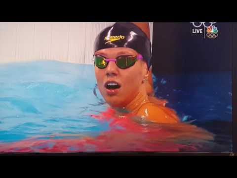 alia atkinson 100m breastroke - heat 5