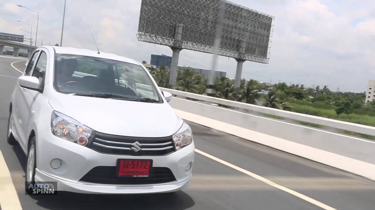 2014 Review Suzuki Celerio GLX/CVT : ขับทดสอบ ซูซูกิ เซเลริโอ รุ่นท็อป เกียร์ CVT