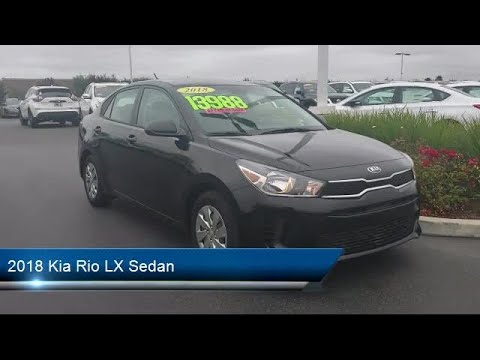 2018 Kia Rio LX Sedan Monterey  Santa Cruz  Gilroy  Seaside  Hollister