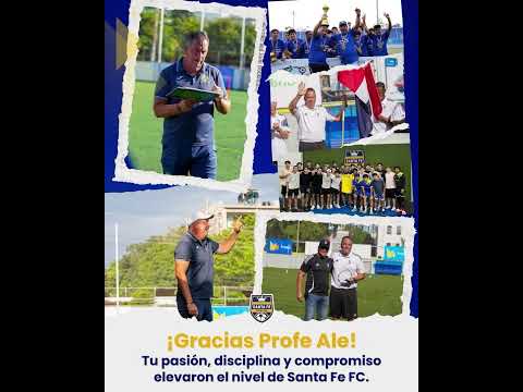 Santa Fe Fútbol Club despide a Alejandro Trionfini