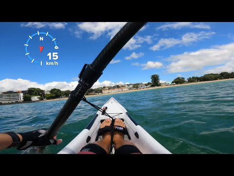 Short paddle at Mission Bay - Fenn Swordfish S