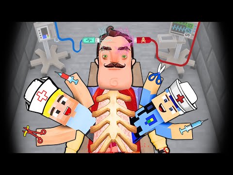 KEREM KOMİSER, HELLO NEİGHBOR'UN MİDESİNE GİRDİ!  😱 - Minecraft