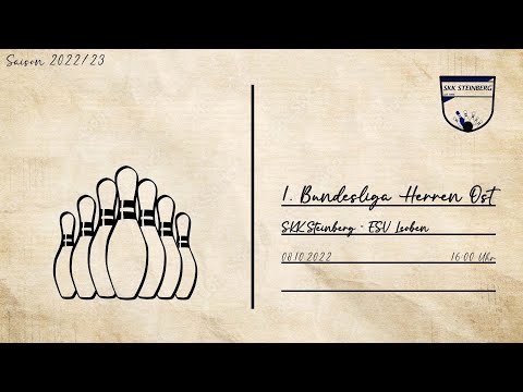 1. Bundesliga Herren Ost - SKK Steinberg : ESV Leoben