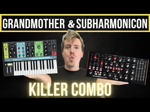 MOOG Grandmother & Subharmonicon // Semi - Modular patching TUTORIAL