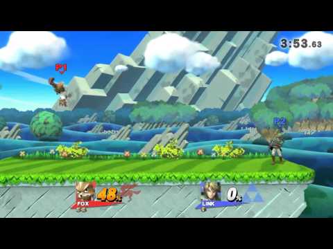 SSB4-Fox VS Link