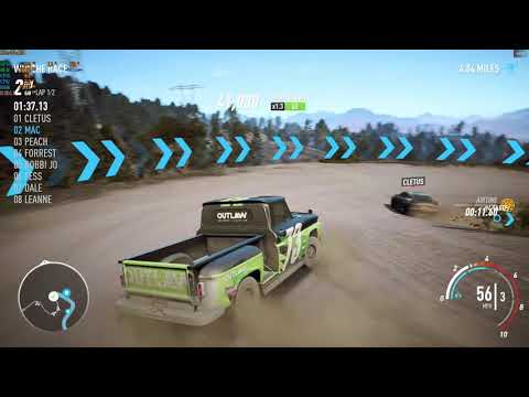 Need for speed Payback Newhaven circuit car level 275 recommended level 350