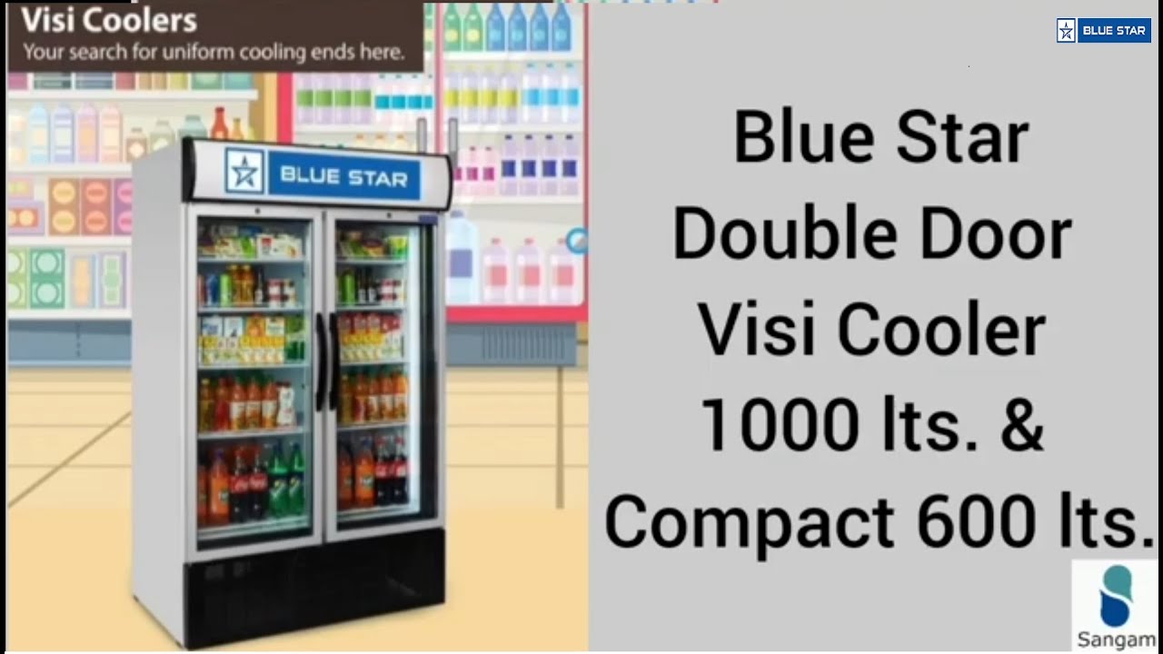 Watch video BLUE STAR VISI COOLER/ DOUBLE DOOR VISI COOLER/ COLD DRINK FRIDGE/ GLASS REFRIGERATOR Now BLUE STAR VISI COOLER/ DOUBLE DOOR VISI COOLER/ COLD DRINK FRIDGE/ GLASS REFRIGERATOR