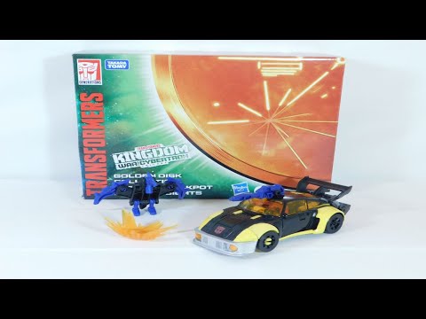 Transformers Golden Disk Collection Jackpot & Sights Unboxing