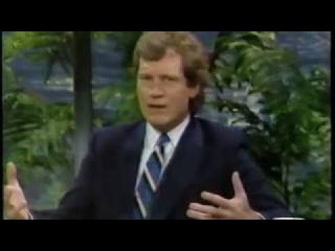 11 27 1986 Tonight Show Carson David Letterman