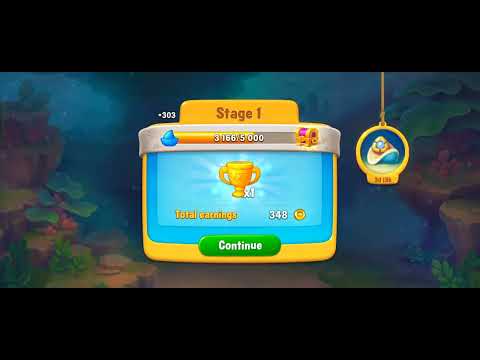 Fishdom Level 10670 - Atlantis Cup Level 1 - 2 No Boosters