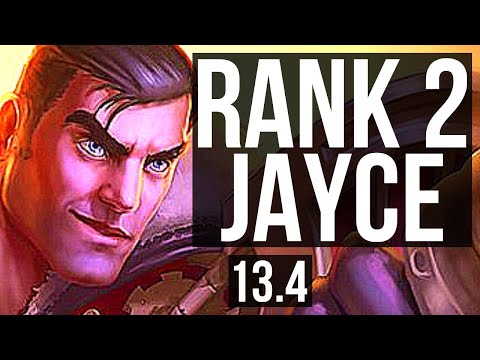 JAYCE vs AHRI (MID) | Rank 2 Jayce, 78% winrate, 1/3/14, Rank 14 | KR Challenger | 13.4