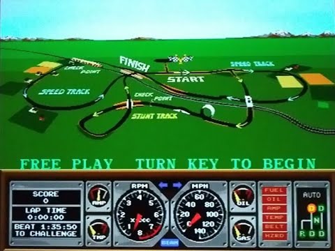 Real Hard Drivin' World Record Speedrun Best Attempt 2022