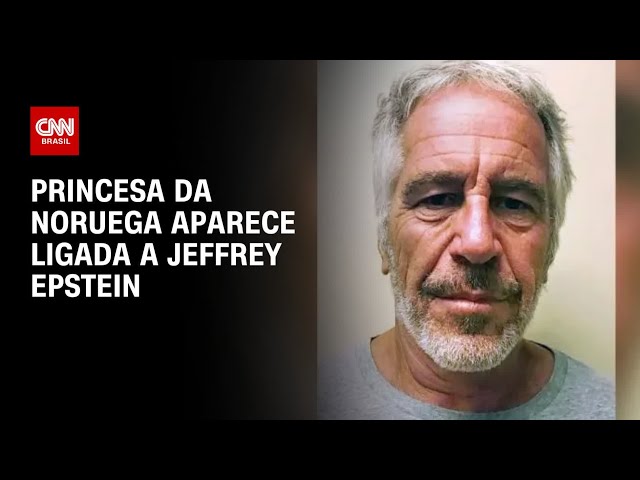 Caso Epstein: Documentos revelam ligação com princesa norueguesa | LIVE CNN