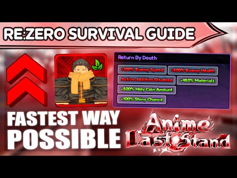 How To EASILY Beat New SURVIVAL HARDEST MODE In Anime Last Stand! (Without Giorno & Dio)