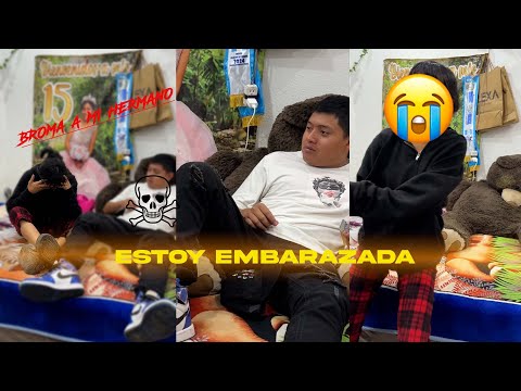 AMELIA ESTA EMBARAZADA😲😲 BROMA A MI HERMANO🤣 SALE MAL😭