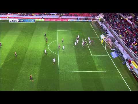 Gol de Alexis (1-1) en el Sevilla FC - FC Barcelona - HD
