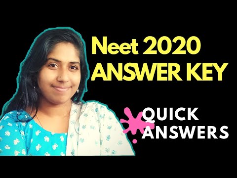 NEET 2020 Answer Key Biology | Solved question paper in Malayalam | NEET 2020 Question and Answer