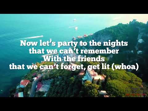 Pitbull - Can't Stop Us Now (Ft. Zac Brown) [Lyrics Video]