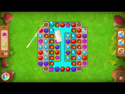 GardenScapes - Level 73 - No Boosters used